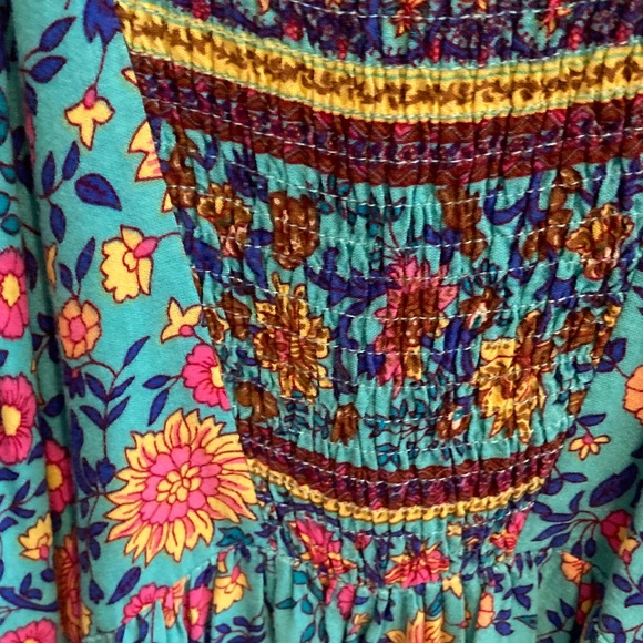 Floral Multicolor Maxi Dress - Picture 6 of 7